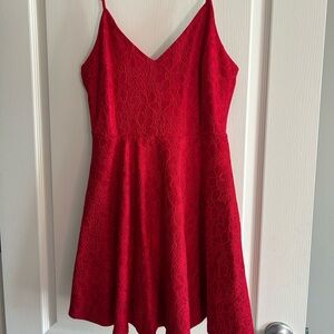 Lulu's Lace Party Dress